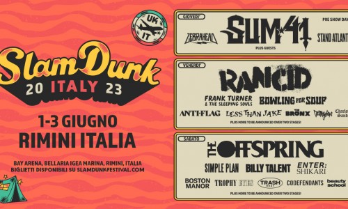 Slam Dunk Festival Italy 2023: si aggiungono nuovi nomi alla line-up!